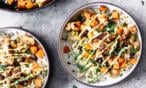 طريقة عمل أوعية الأرز البني بالدجاج