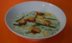 طريقة عمل شوربة الهليون والسلق