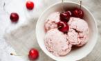 طريقة عمل ايس كريم كرز بالحليب