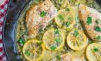 طريقة عمل بيكاتا الدجاج مع الأرز