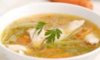 طريقة عمل شوربة خضار و الدجاج