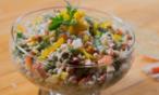 طريقة عمل سلطة الأرز مع الكراب