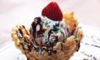 طريقة عمل حلى سلطانيات الأرز المقرمش بالآيس كريم