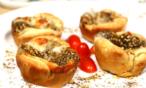 طريقة عمل كاسات رولز الزعتر