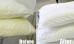 تخلّصي من إصفرار المخدات وأعيديها كالجديدة مرة أخرى