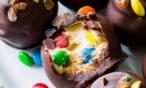 طريقة عمل حلى سهل كرات زبدة الفول السوداني بالm&ms