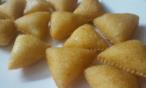 طريقة عمل مثلثات السميد