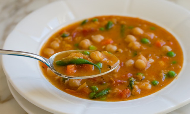 طريقة عمل شوربة شانا دال الحمص 