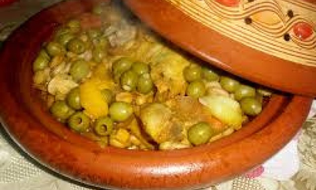 طريقة عمل طاجن الزيتون 