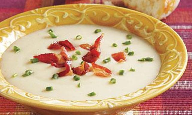 طريقة عمل شوربة البطاطس باللحم