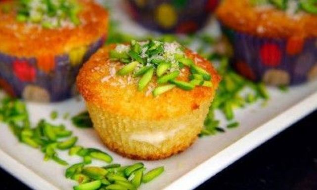 طريقة عمل البسبوسة أكواب اللذيذة