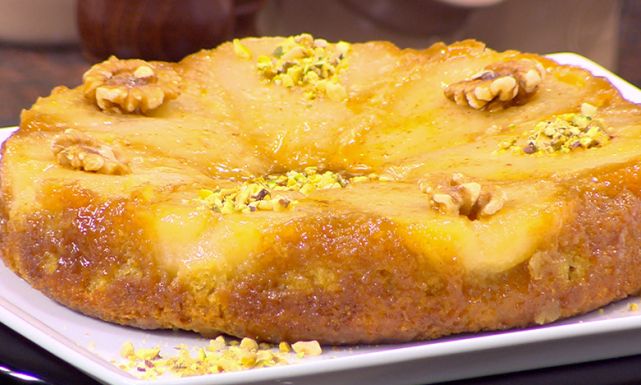 طريقة عمل كيك الكمثرى: