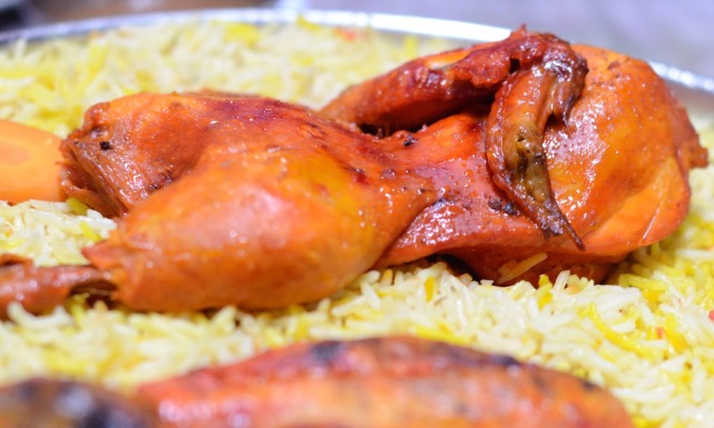 طريقة عمل مندي بقطع الدجاج