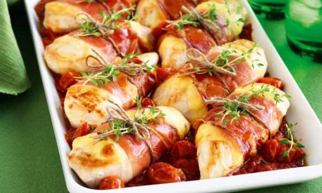 طريقة عمل كوردون بلو مقلوب في الفرن