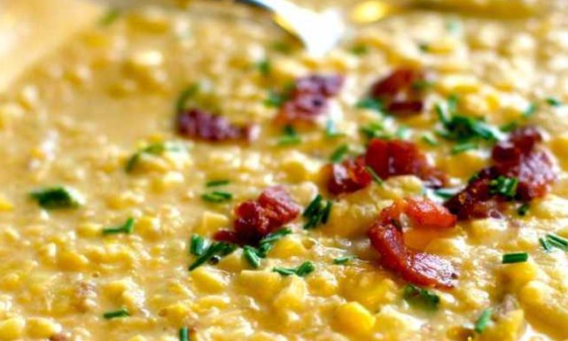 طريقة عمل شوربة الذرة بالحليب والزعتر: