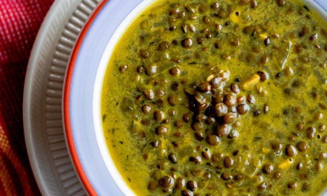 طريقة تحضير شوربة العدس الخضراء