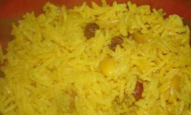 طريقة عمل أرز بالدجاج و الدراق
