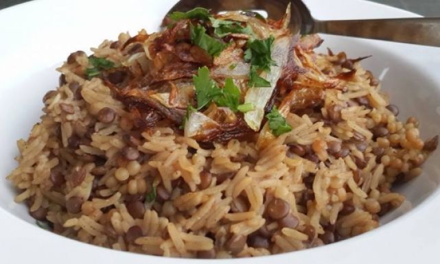 طريقة عمل مجدرة الأرز