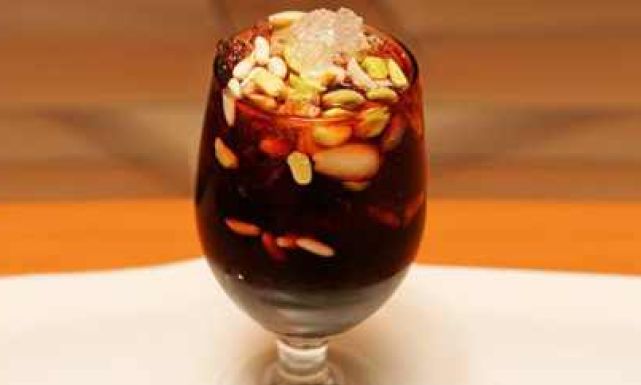 طريقة عمل شراب الجلاب بالزبيب : حلويات رمضان