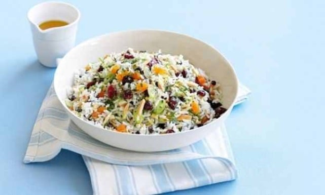 طريقة عمل سلطة الأرز بالفاكهة