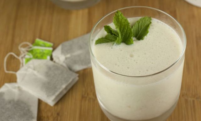 طريقة عمل سموثي الشاي بالفانيلا