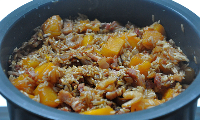 غراتان اليقطين و الأرز