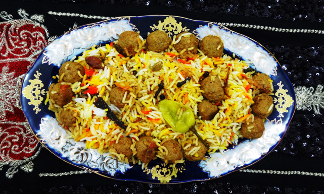 برياني الكفتة